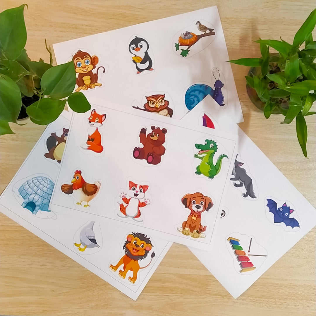 ABC Adventure: Printable Alphabet Busy Book for Toddlers & Kindergarteners